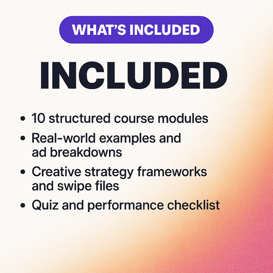 Master Meta Advertising