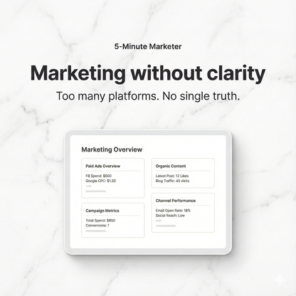 The 5-Minute Marketer