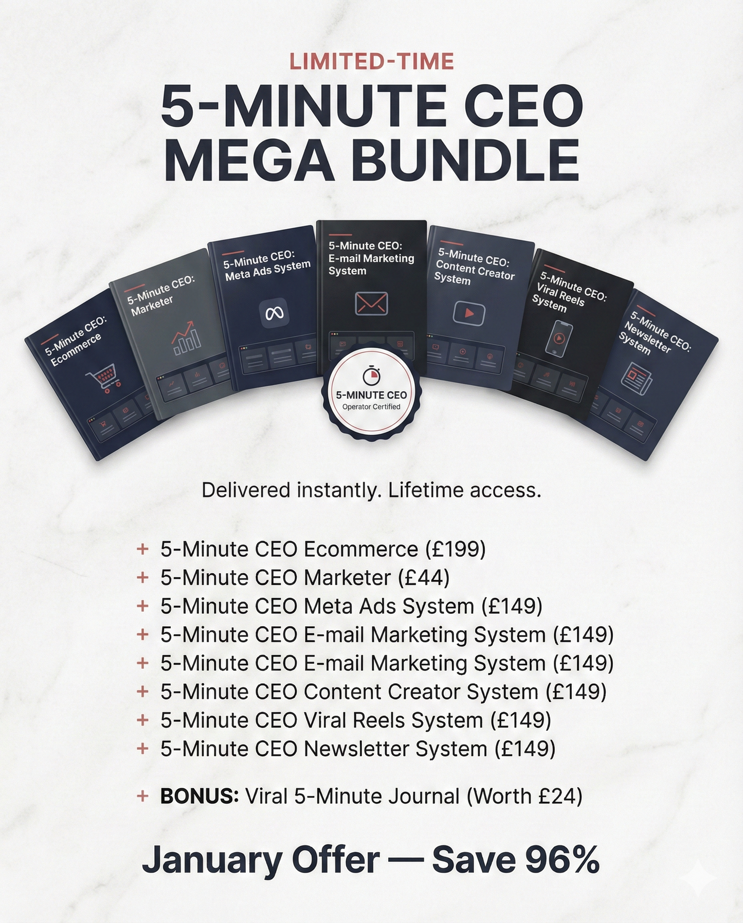 The 5-Minute CEO Mega Bundle