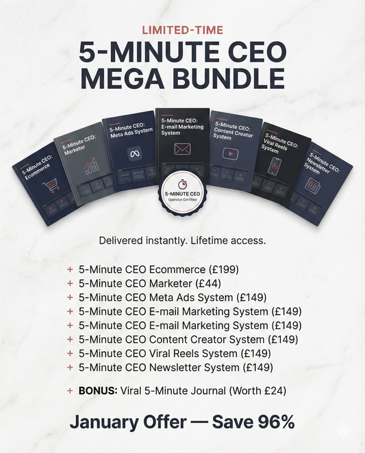 The 5-Minute CEO Mega Bundle